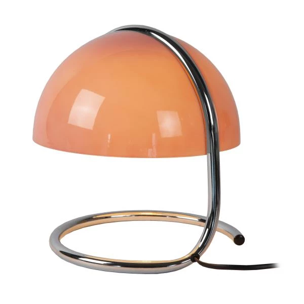 Lucide CATO - Lampe de table - Ø 23,5 cm - 1xE27 - Rose - détail 1